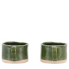 Rustic Mug Green (4pk)