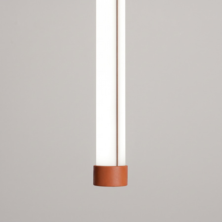 Lampa wisząca TRANG 50 ochra czerwona LED 4000K