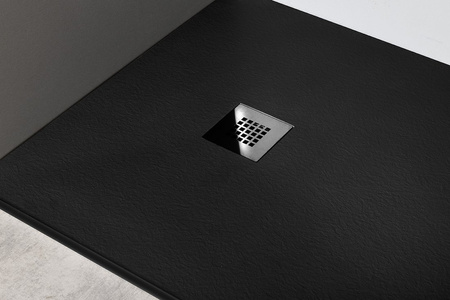 MITIA brodzik prysznicowy, prostokąt 120x70cm, czarny