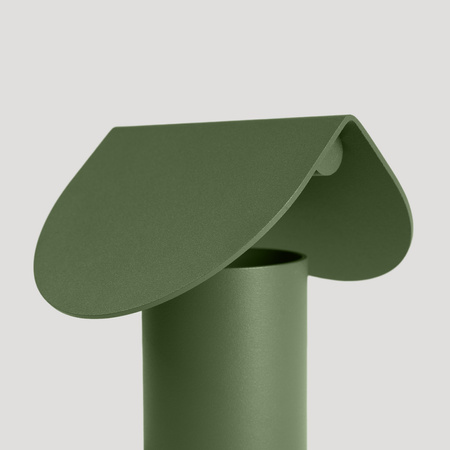Lampa biurkowa BISCUIT zielona oliwka LED 3000K