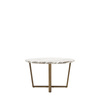 Lusso Round Coffee Table 800x800x450mm