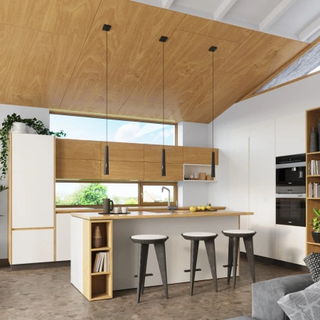 Lampa wisząca PRYSM 3P czarna