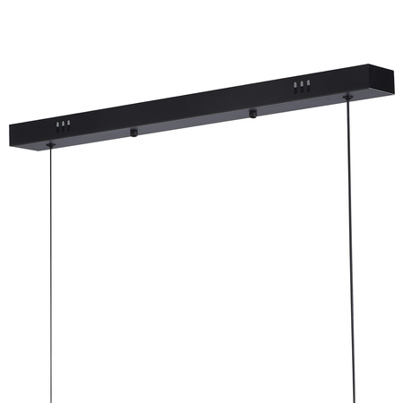 Lampa wisząca ANABELLA  120 cm -LED, czarna nowoczesna do salonu, jadalni i biura