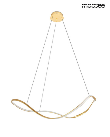 MOOSEE lampa wisząca WAVES 100 złota
