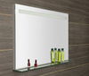 BRETO lustro z oświetleniem LED i półką 100x60,8cm