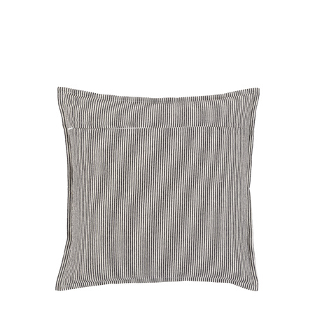 Windsor Woven Stripe Cushion Ink Blue 450x450mm