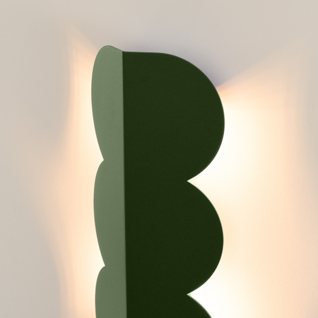 Kinkiet BISCUIT zielony oliwkowy