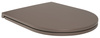 INFINITY Deska WC SLIM, Soft Close, Easy Take, brązowy