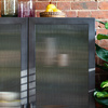 Regał Rye z 2 drzwiami i 2 szufladami 1000 x 420 x 1650 mm