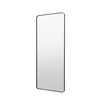 Holworth Leaner Mirror Black 700x35x1700