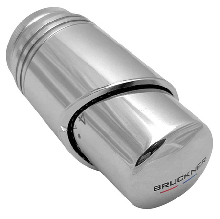 WICHER zestaw przyłączeniowy zespolony z termostatem, rozstaw 50mm, chrom