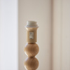 Cane Floor Lamp Base Natural Bamboo