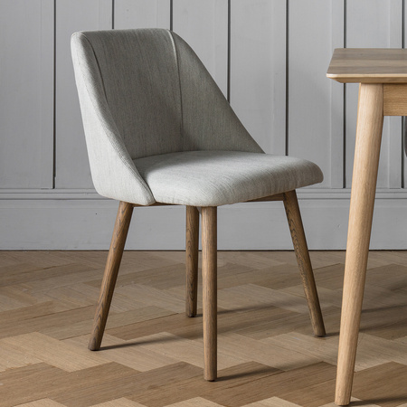 Krzesło do jadalni Elliot Neutral (2 szt.) 570 x 610 x 840 mm