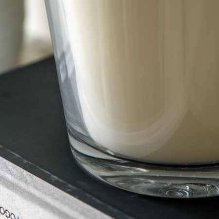 Aroma English Pear & Freesia Glass Candle Small