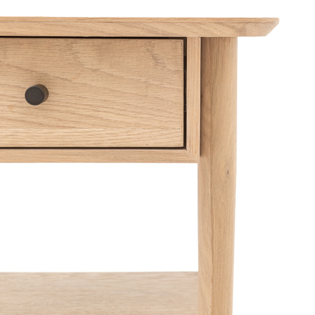 Hatfield 1 Drawer Bedside Natural 450x400x500mm
