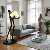 MOOSEE lampa podłogowa HUMAN PREMIUM 180  - włókno szklane, szkło
