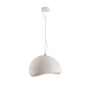 Lampa wisząca STONE 60 cm - biała