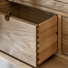Craft Cocktail Cabinet Natural 850x450x1600mm