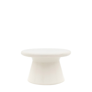 Pavia Coffee Table Cream 650x650x400mm