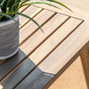 Zestaw ogrodowy MARINA – sofa 2-osobowa + 2 fotele + stolik, drewno akacjowe, 4 osoby