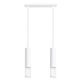 Lampa wisząca LAMI 2 biały