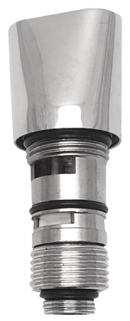 Przełącznik z pilotem do baterii ściennej, chrom