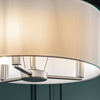Daley Pendant Matt Nickel 395-655mm