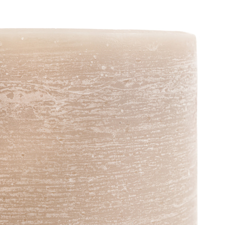 LED 3 Wick Candle Warm Grey 150x150x150mm