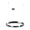 Lampa wisząca CIRCLE 80 cm - LED, ring tytan szczotkowany