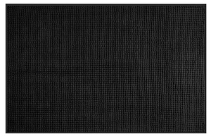 CHENILL dywanik łazienkowy 50x80cm, 100% polyester, czarny