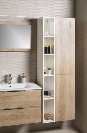 ESPACE szafka 35x172x32cm, 2 drzwiczki, lewy/prawy, dąb cuneo