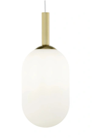 PLUUM lampa wisząca złoty szczotkowany