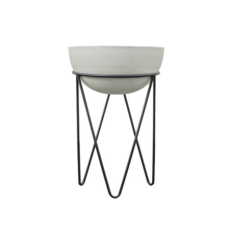 Niva Metal Planter Grey 400x610mm