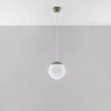 Lampa wisząca UGO 20 zielona oliwka