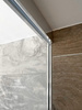 ARCHITEX zestaw do mocowania szkła, ściana-podłoga-sufit, 1615x2600mm, polerowane aluminium