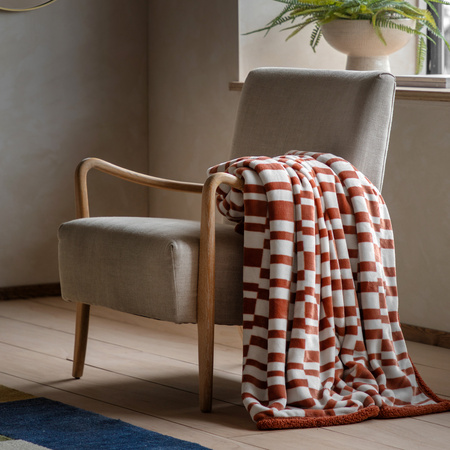 Lohko Sherpa Throw Nutmeg 1520x1770mm