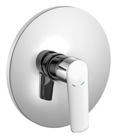 SCHMITZ bateria prysznicowa podtynkowa, 1-funkcyjna, części górne, chrom