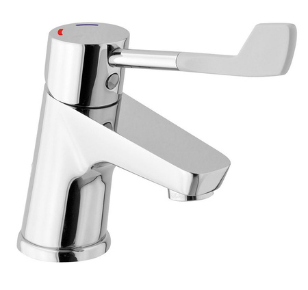 LEA bateria umywalkowa, Dźwignia medyczna, chrom