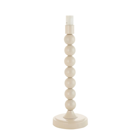 Higgledy Table Lamp Base Gloss Almond White Paint
