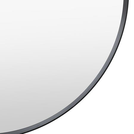 Holworth Pebble Mirror Black 700x900mm