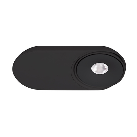 MAXLIGHT C0268 LAMPA SUFITOWA VECTOR 10W CZARNA