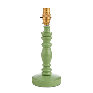 Bibury Table Lamp Base Satin Cotswold Green Paint