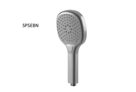 AXEL BRUSHED NICKEL Zestaw prysznicowy z deszczownicą 30cm i słuchawką