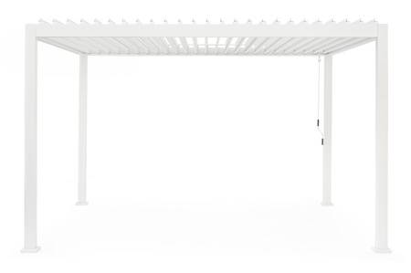 Pergola ogrodowa BIZZOTTO OCEAN 3X4 – biały
