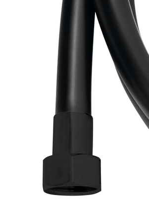SOFTLEX wąż prysznicowy¨plastikowy, 200cm, czarny mat