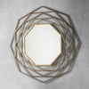 Lustro Estella złote 910 x 910 mm