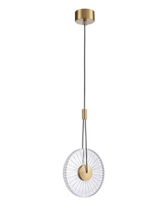 Lampa wisząca SUNBLAST - LED 20 cm, złota