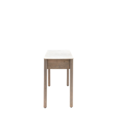 Marmo 2 Drawer Console 1300x450x750mm
