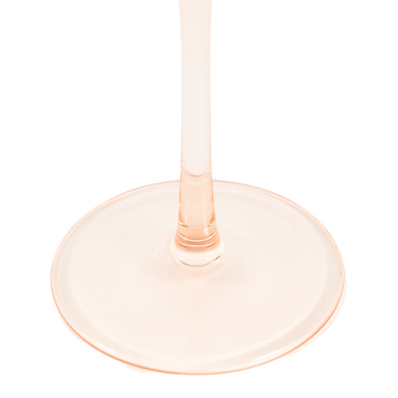 Flute Glass Amber (4pk) 74x74x230mm