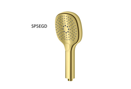 Axel GOLD zestaw prysznicowy z deszczownicą 30cm i słuchawką